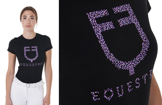 T-SHIRT EQUESTRO DONNA PIXEL Donna, T-shirt 